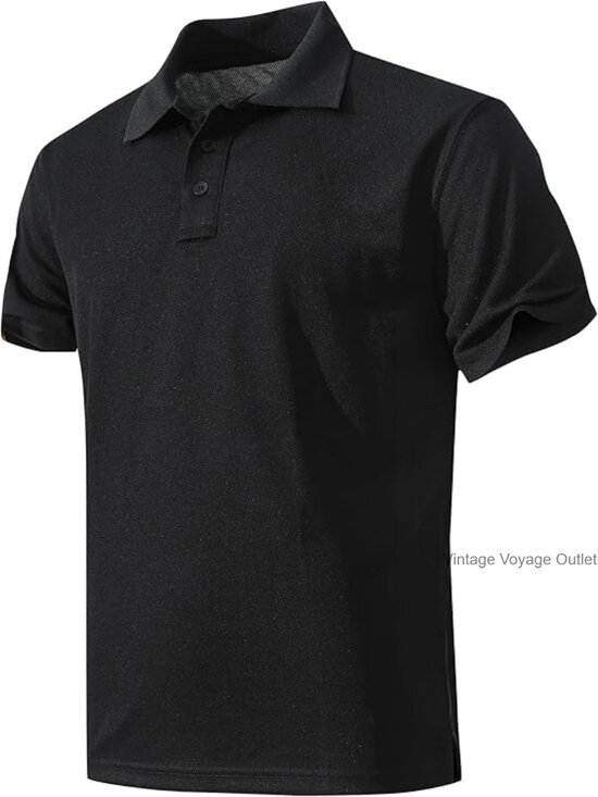 Other - Men's Quick-Dry Performance Polo Shirt Short Sleeve Collared Golf Tennis